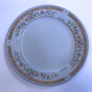 Kentfield & Sawyer Bread Plate Hand Decorated 6"